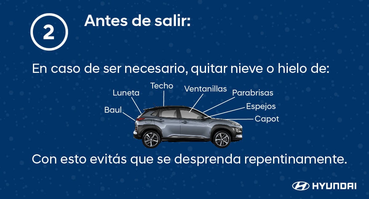Consejos para la nieve hyundai